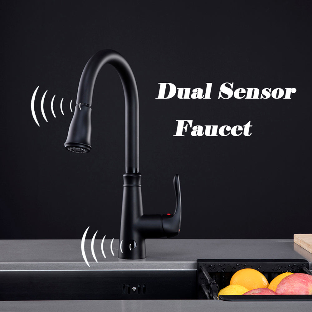 Motion Sensor Kitchen Faucet Original Touchless Design – GEOATON